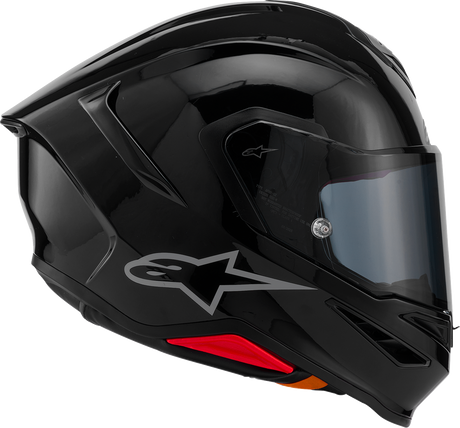 ALPINESTARS Supertech R7 Helmet - 22.06 - Solid - Gloss Black - XS 8202126-1180-XS