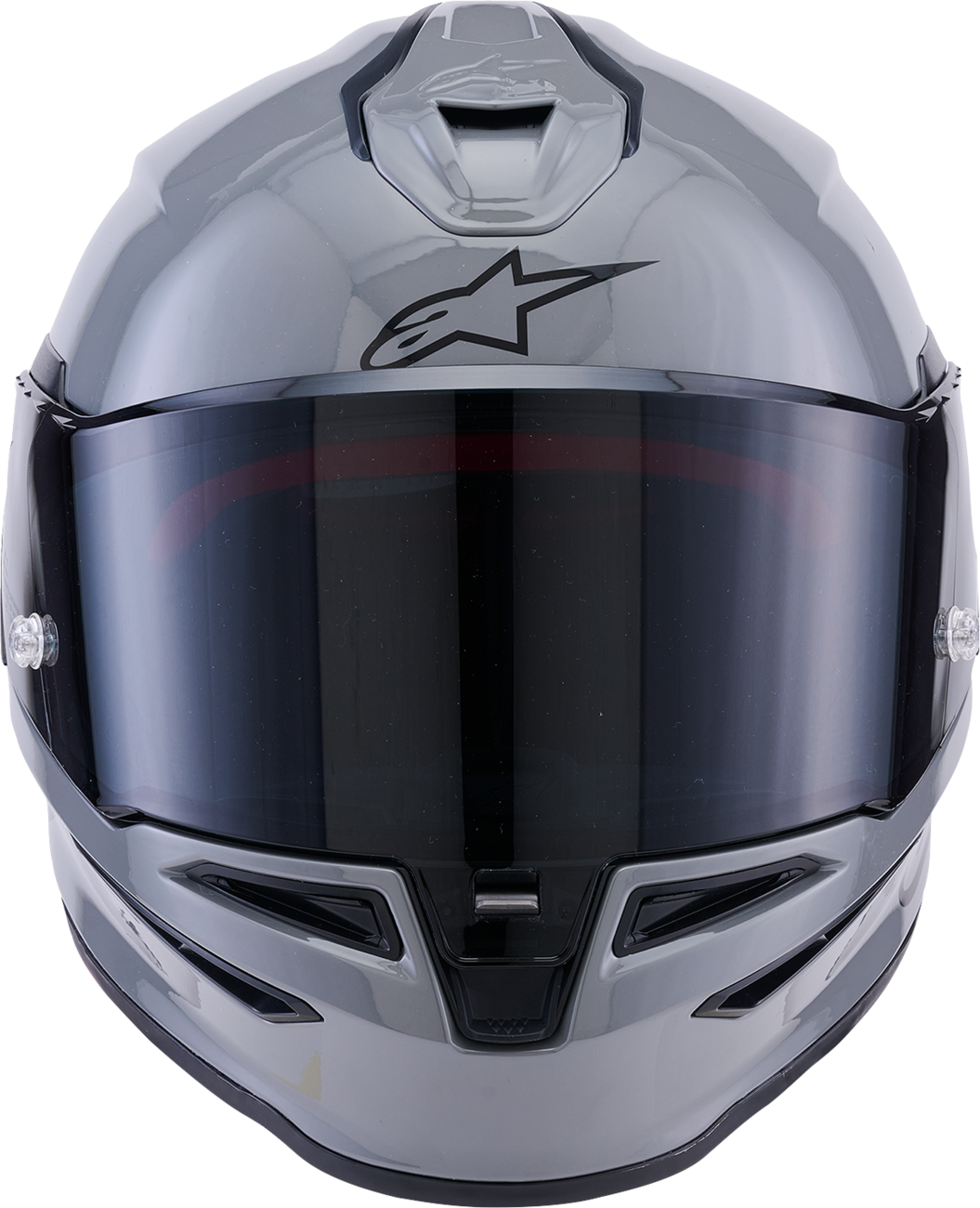 ALPINESTARS Supertech R7 Helmet - 22.06 - Solid - Gloss Gray - Medium 8202126-1635-M
