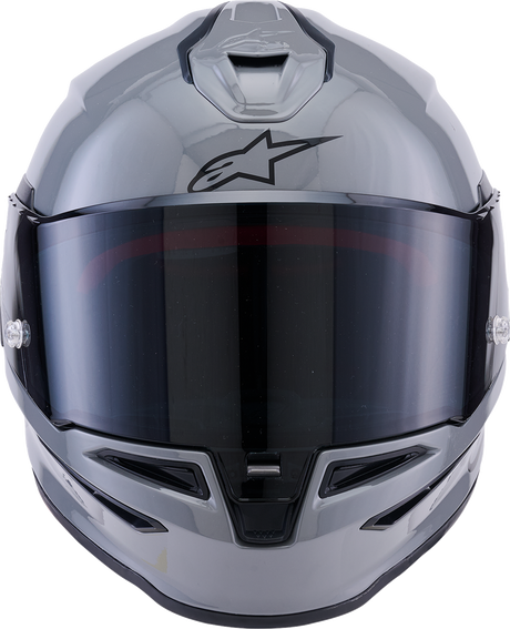 ALPINESTARS Supertech R7 Helmet - 22.06 - Solid - Gloss Gray - Medium 8202126-1635-M
