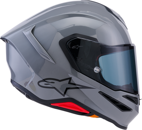 ALPINESTARS Supertech R7 Helmet - 22.06 - Solid - Gloss Gray - Medium 8202126-1635-M