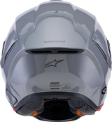 ALPINESTARS Supertech R7 Helmet - 22.06 - Solid - Gloss Gray - Medium 8202126-1635-M