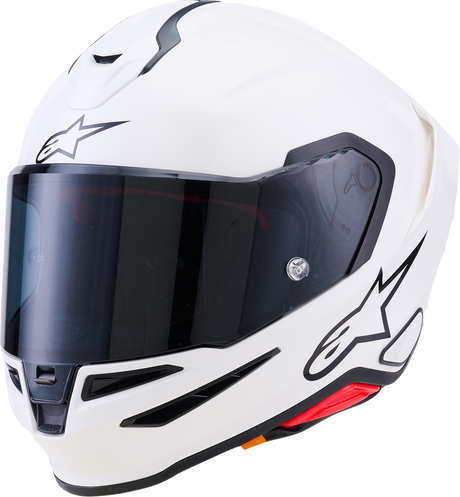 ALPINESTARS Supertech R7 Helmet - 22.06 - Solid - Gloss White - Small 8202126-2180-S