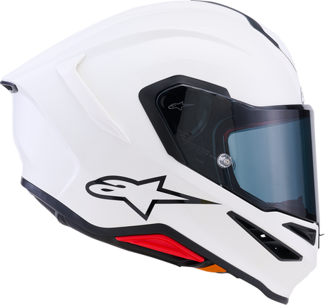 ALPINESTARS Supertech R7 Helmet - 22.06 - Solid - Gloss White - Small 8202126-2180-S