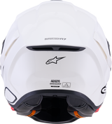 ALPINESTARS Supertech R7 Helmet - 22.06 - Solid - Gloss White - Small 8202126-2180-S