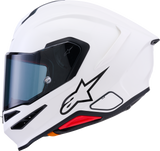 ALPINESTARS Supertech R7 Helmet - 22.06 - Solid - Gloss White - Small 8202126-2180-S