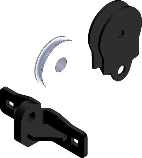 KFI PRODUCTS Quick Plow Pulley - Steel Cable 106680