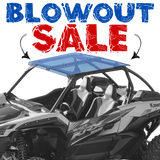 Kawasaki KRX Low Profile 2-Piece Tinted Polycarbonate Hard Roof