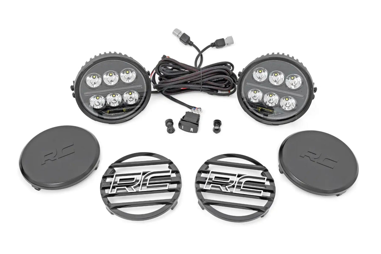 Rough Country Black Series Halo LED Light Pair