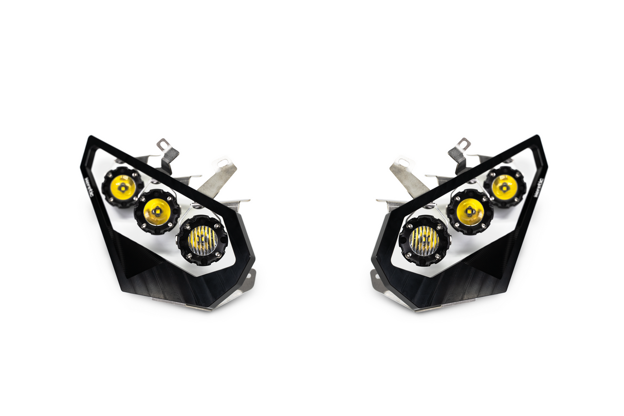 Can Am Maverick X3 LED HERETIC Headlights