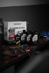 Sxs Quick Change Kit 10w 50 With Black Oil Filter