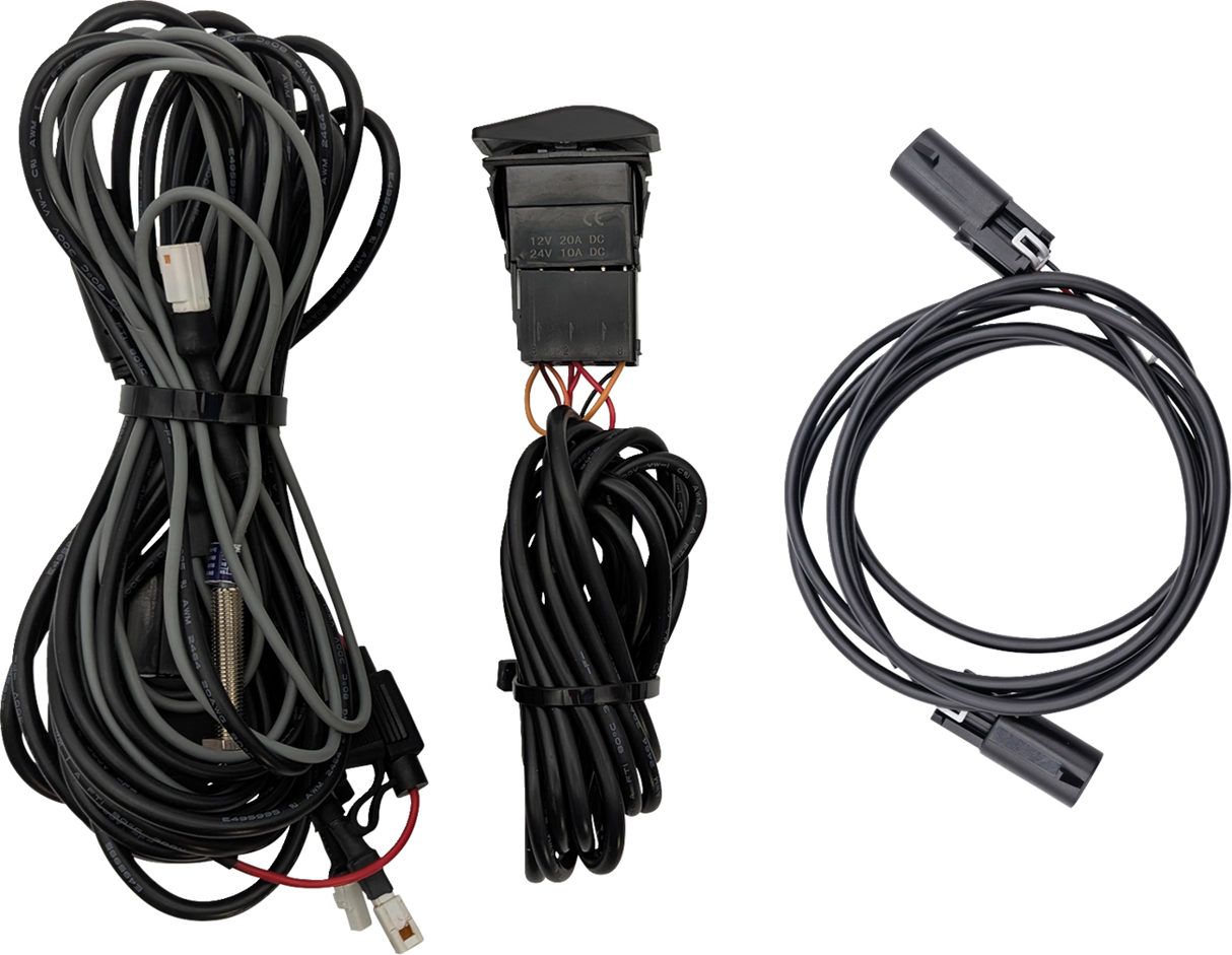 RAVEK Wiring Kit with Rocker Switch - Dome Light Hi-Jack - Can-Am Defender HD11 Limited 65-1021