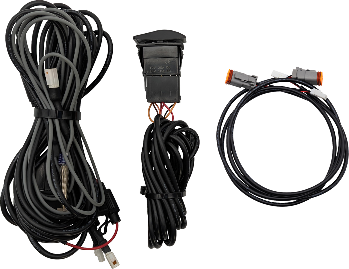 RAVEK Wiring Kit with Rocker Switch - Dome Light Hi-Jack - Can-Am Defender HD11 Lonestar 65-1022