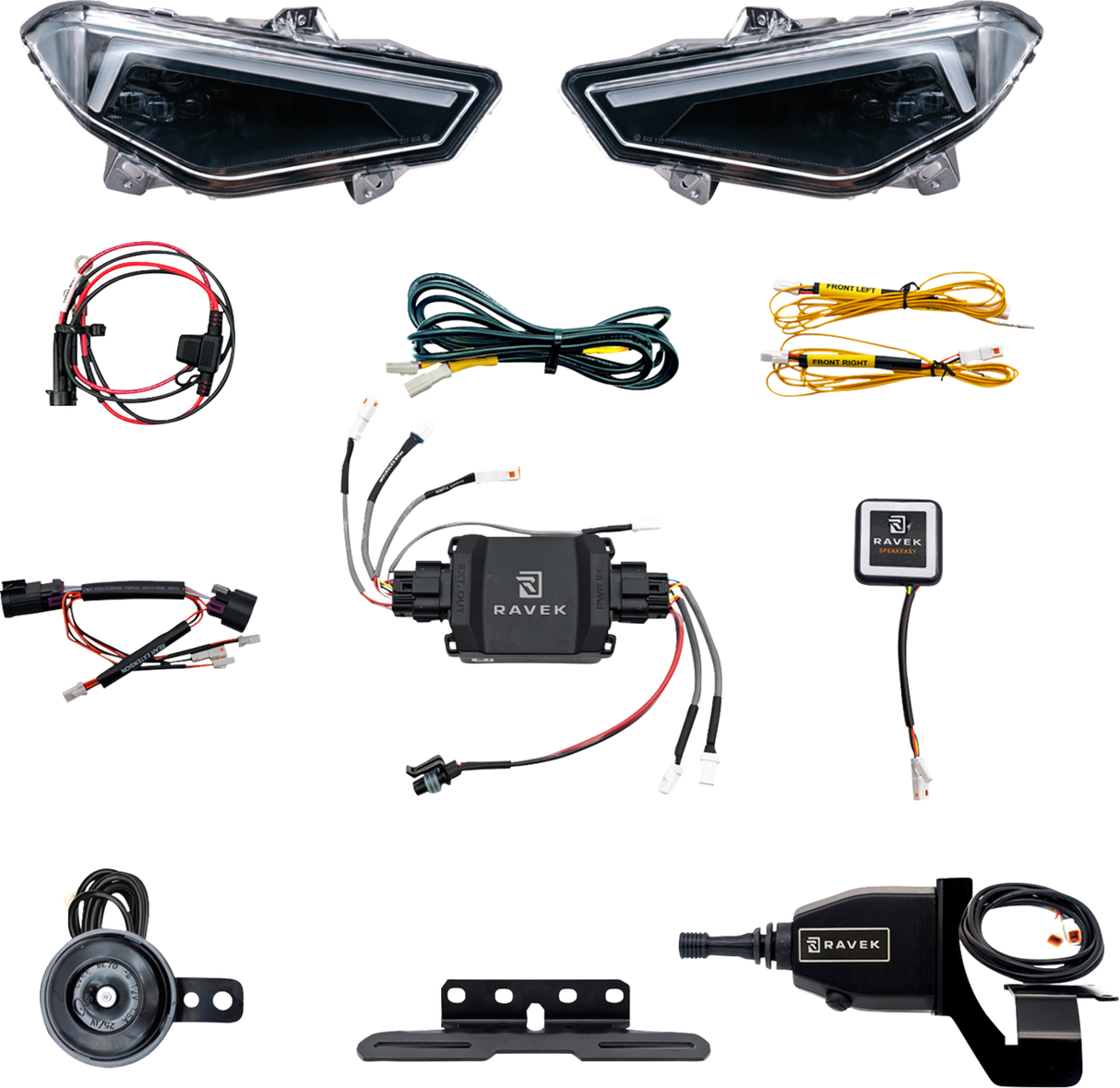RAVEK Turn Signal Kit - Gen3 Speakeasy™ - Ranger XP 1000 - Lever 64-1008SLH
