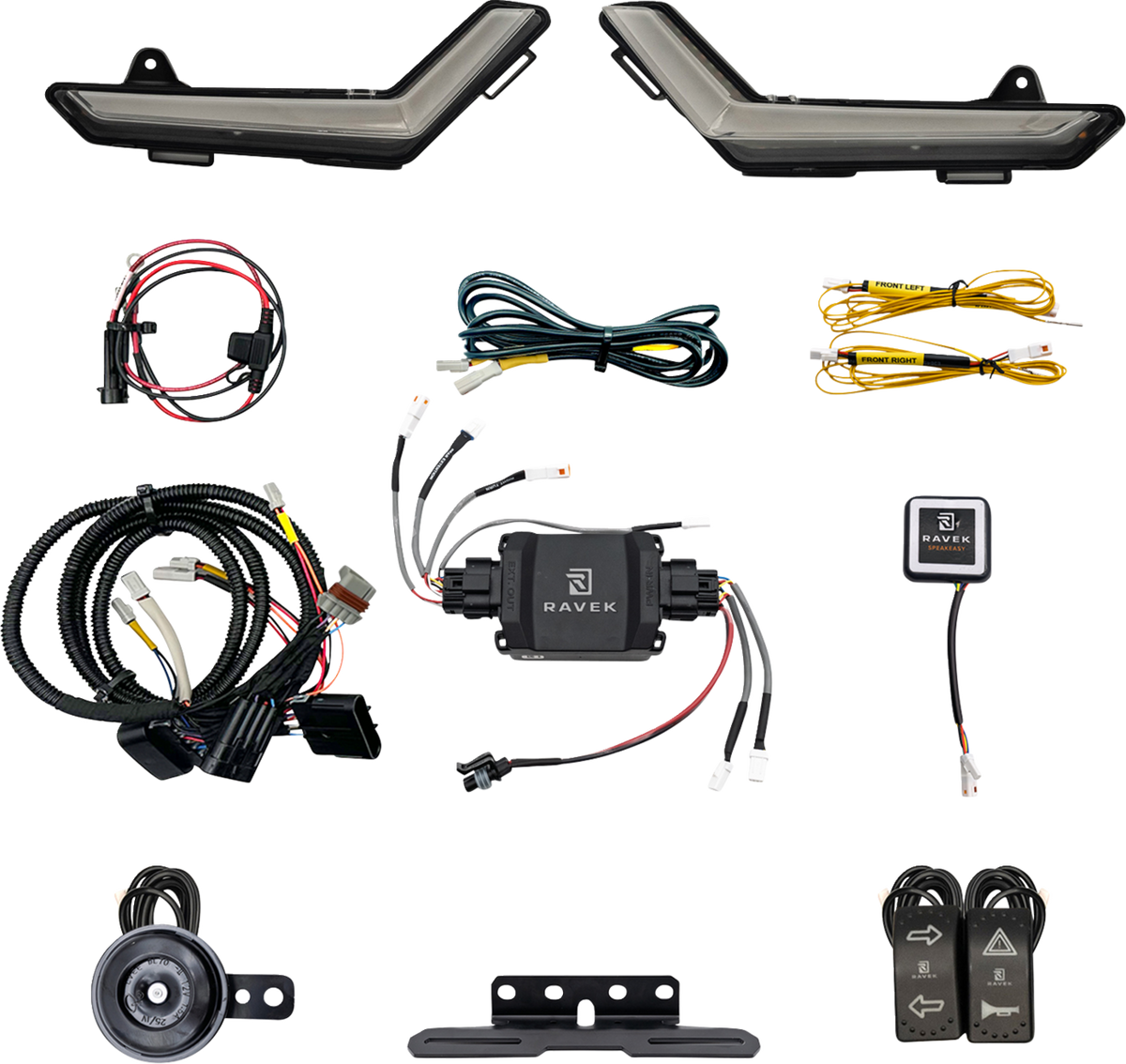 RAVEK Turn Signal Kit - Signature - Gen3 Speakeasy™ - Can-am Commander - Rockers 65-5000SR