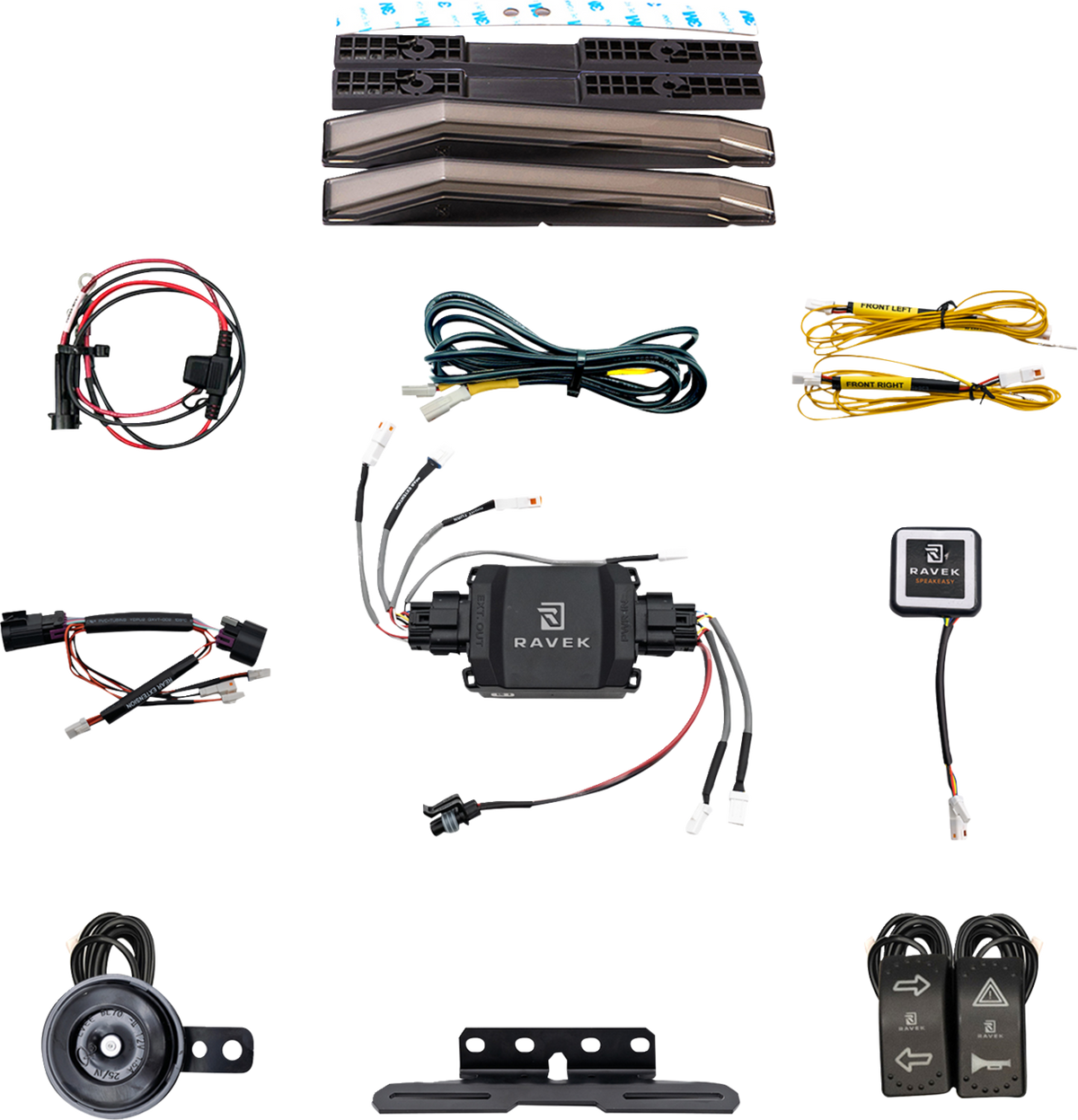 RAVEK Turn Signal Kit - Signature - Gen3 Speakeasy™ - Polaris Ranger - Rockers 64-1007SR