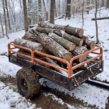 Impact Implements 1500lb HD Agricultural Trailer with Solid Floor and Side