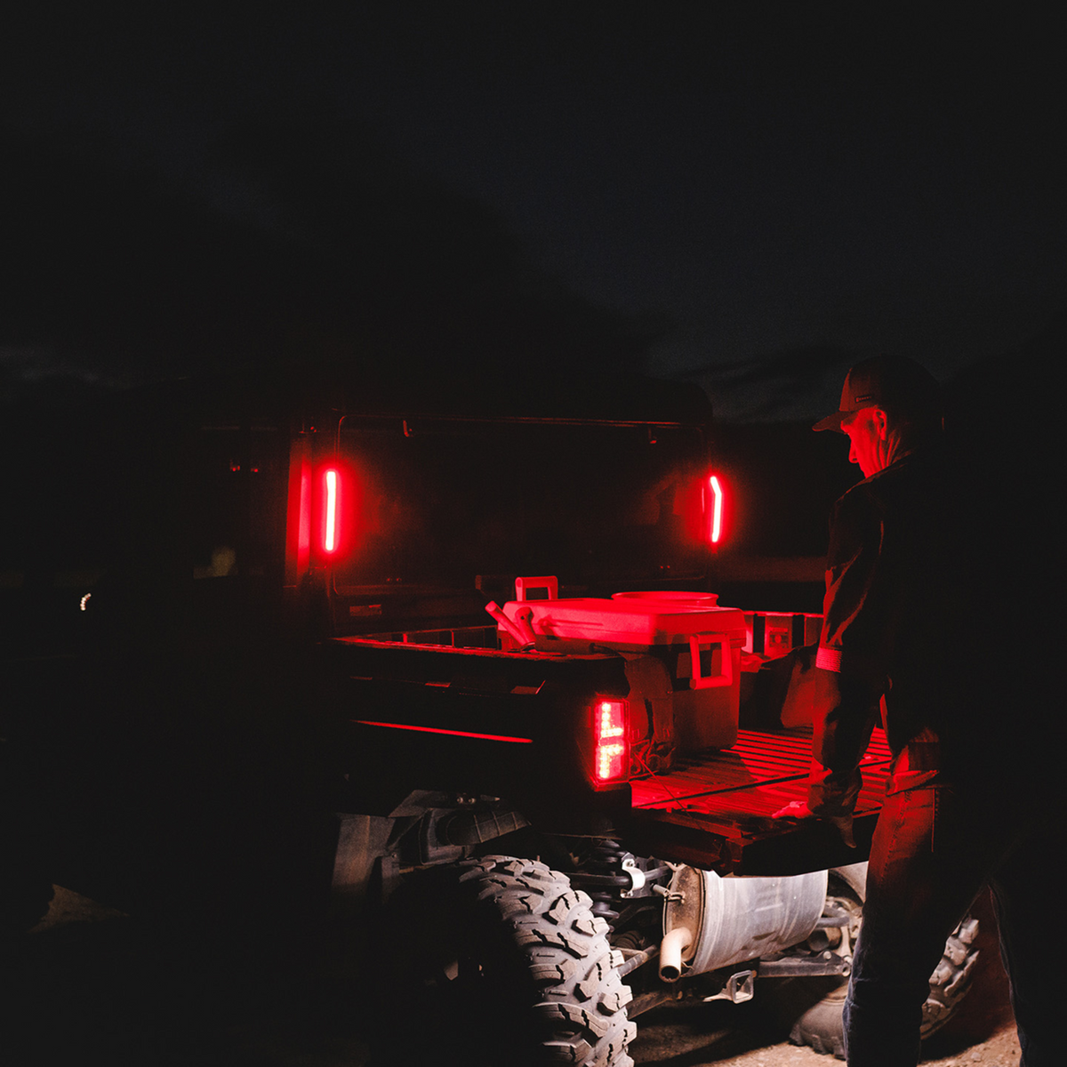 RAVEK Trunk Bed Lights - Speakeasy™ - Red 59-1085R