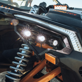 Can Am Maverick X3 LED HERETIC Headlights