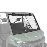 Can-Am Defender Flip Windshield - Hardcoated