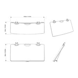 Can-Am Defender Flip Glass Windshield 715002942