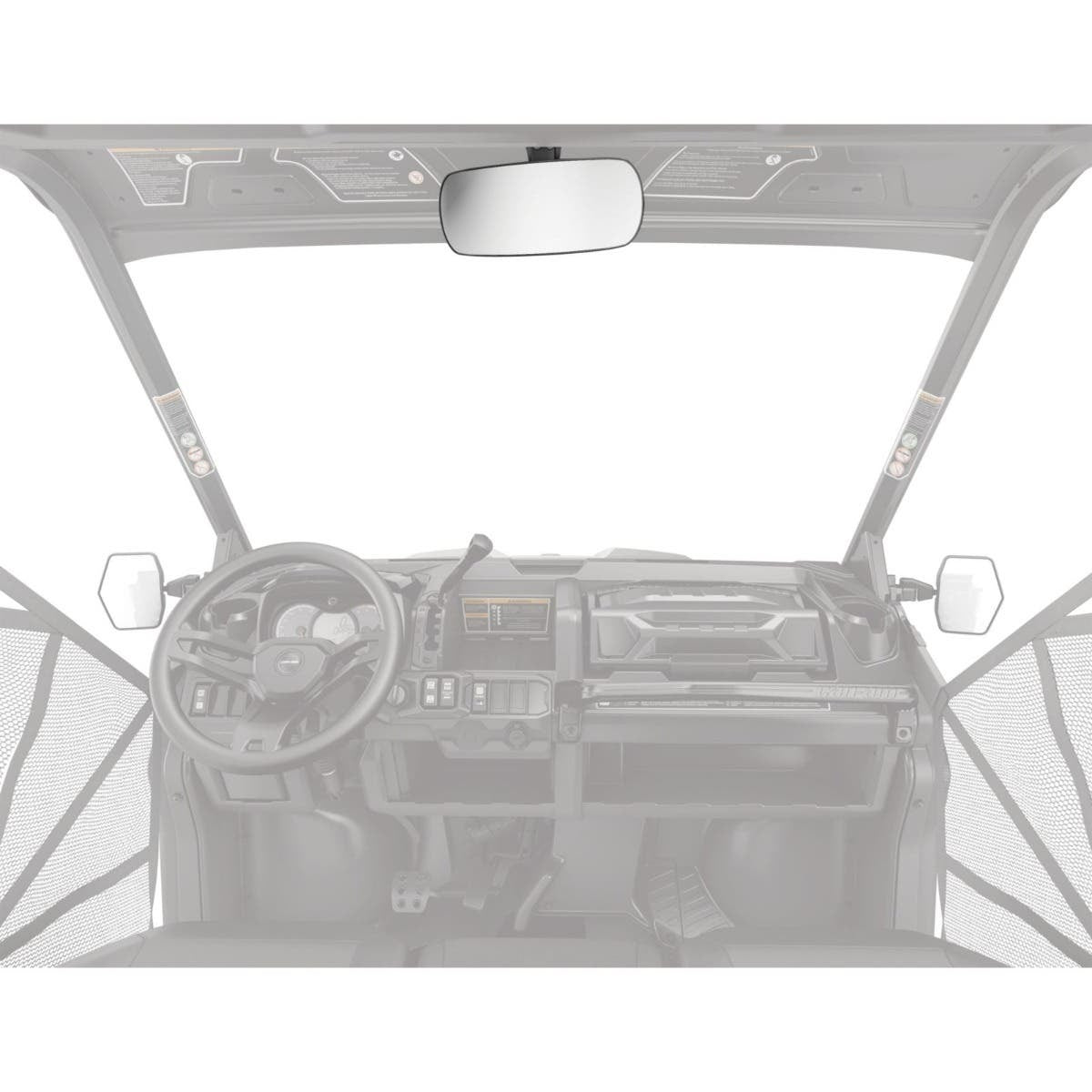 あいオーダーコーナー Can-Am Panoramic Center Mirror – Wide-Angle Visibility, Easy