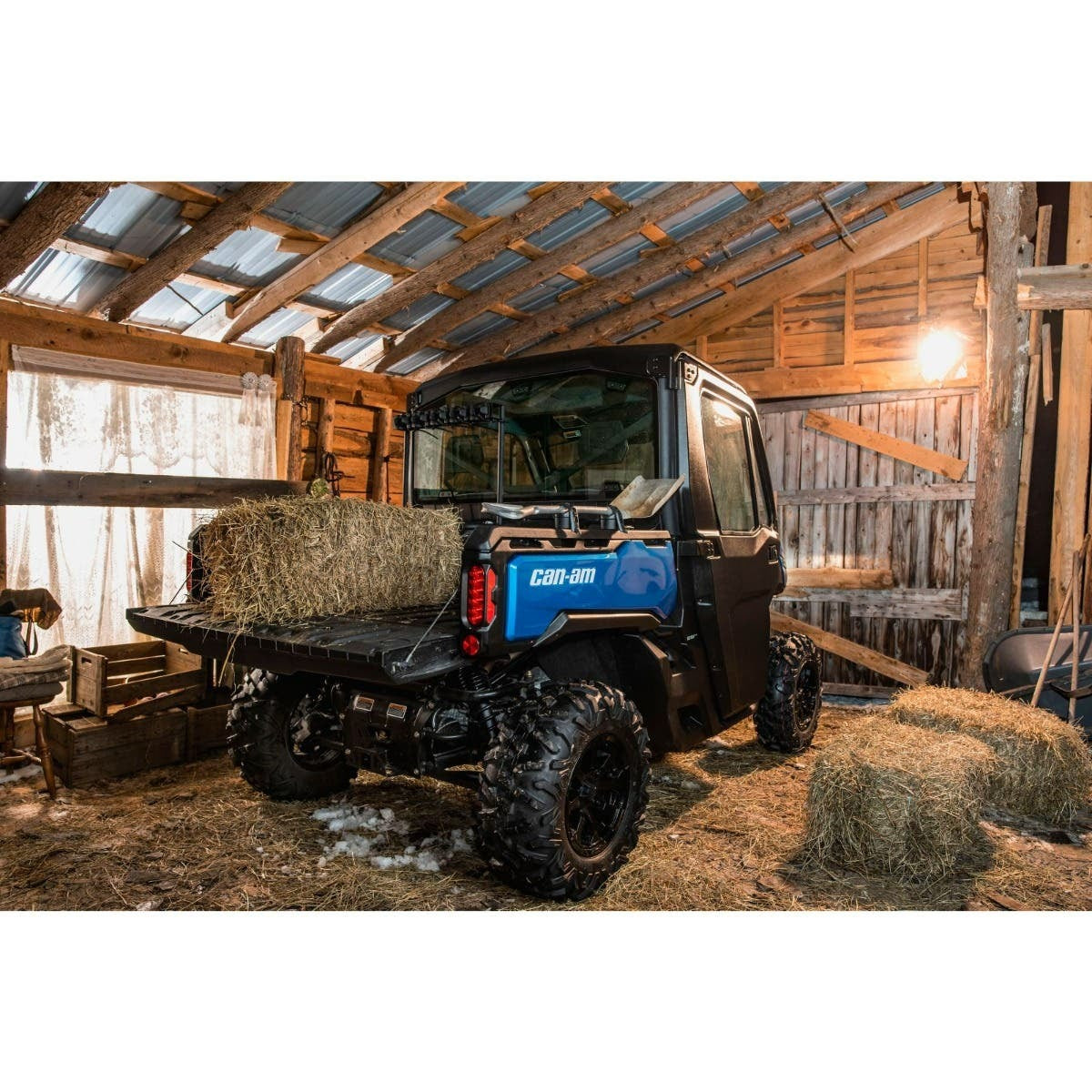 Can-Am Defender Rear Polycarbonate Window – Durable Protection