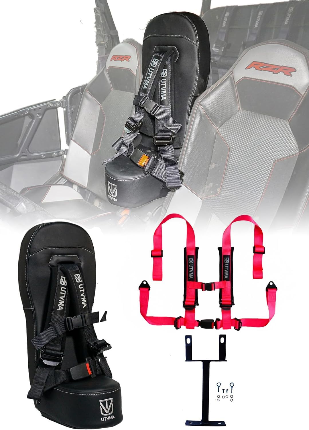 RZR 1000 Bump Seat (XP, Turbo, Turbo S, Dynamix, Trail, High Lifter) 2014-2023