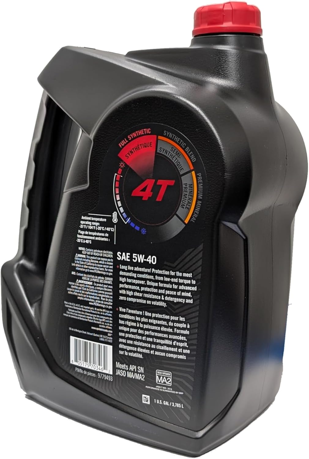 XPS 4T 5W-40 Full Synthetic Oil 1 Gal  9779493