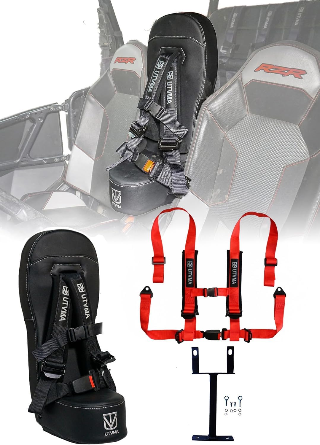 RZR 1000 Bump Seat (XP, Turbo, Turbo S, Dynamix, Trail, High Lifter) 2014-2023