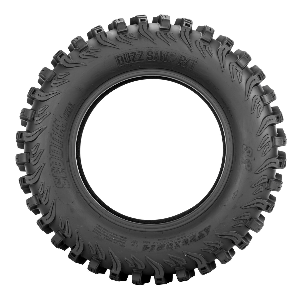 Tire Buzz Saw R/T 27x9r14 Radial 6pr Lr 420lbs