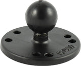 2 7/16" Dia.Base W/1" Ball