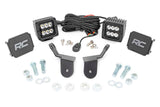 LED Light Kit | Cage Mount | 2" Black Pair | Honda Pioneer