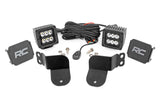 LED Light | Cage Mount | 2" Black Pair | Spot | Polaris General/General XP