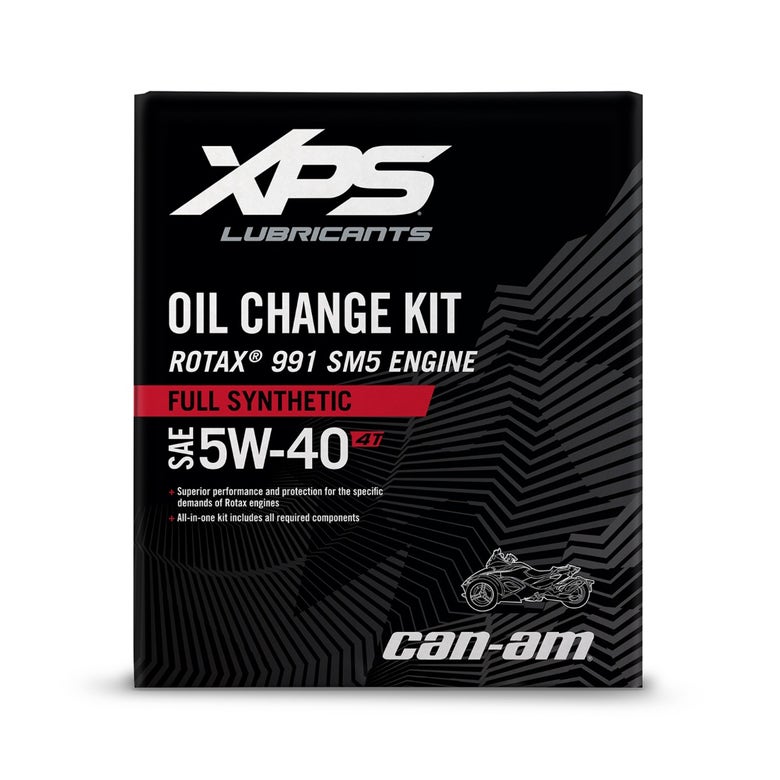 SPYDER OIL CHANGE KIT 5W40 (SM5) 991