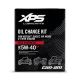 CAN-AM OEM 4T 5W-40 Full Synthetic Oil Change Kit for Rotax 500 cc or more V-Twin engine