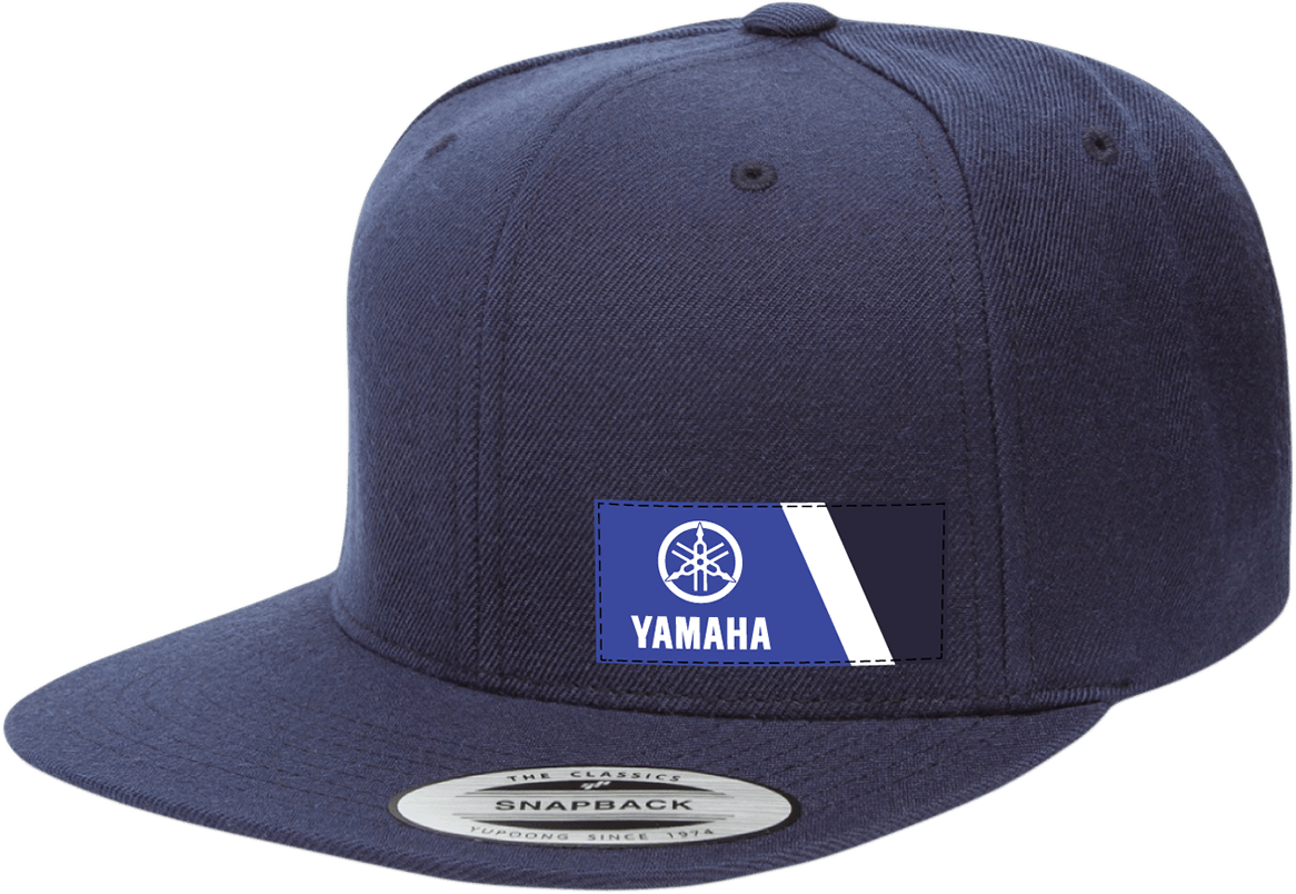 FACTORY EFFEX Yamaha Wedge Hat - Blue 23-86200