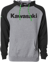 FACTORY EFFEX Kawasaki Standard Hoodie - Black/Heather - 2XL 23 FACTORY EFFEX Kawasaki Standard Hoodie - Black/Heather - 2XL 23