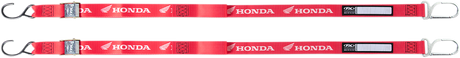 FACTORY EFFEX Tie-Downs - Red - Honda 22-45380