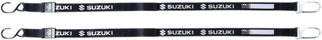 FACTORY EFFEX Tie-Downs - Black - Suzuki 22-45482