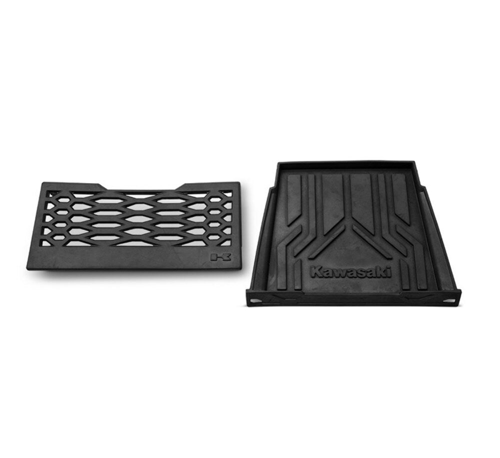kydページ　　黒　　竜 Kawasaki Molded Rubber Dash Net Anti-Slip Tray - Secure Storage