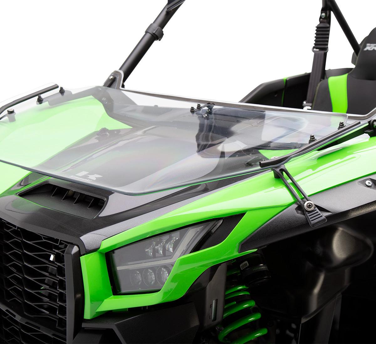 2020 Genuine Kawasaki Teryx KRX 1000 KQR Flip-Down Poly Windshield
