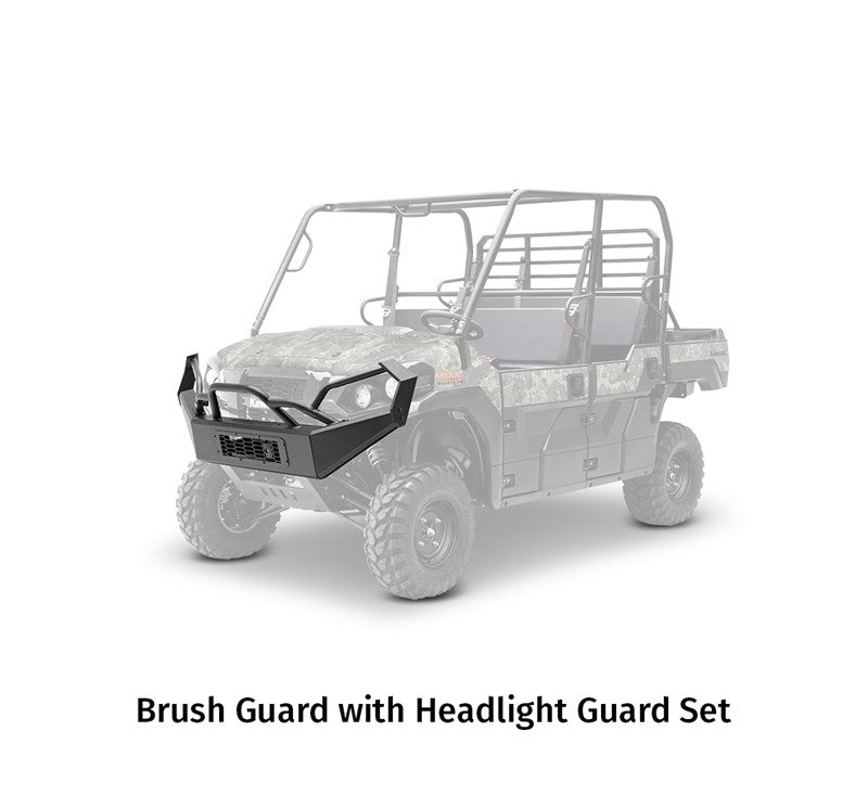 Kawasaki Mule Pro FX, FXR, FXT 1000 Brush Guard