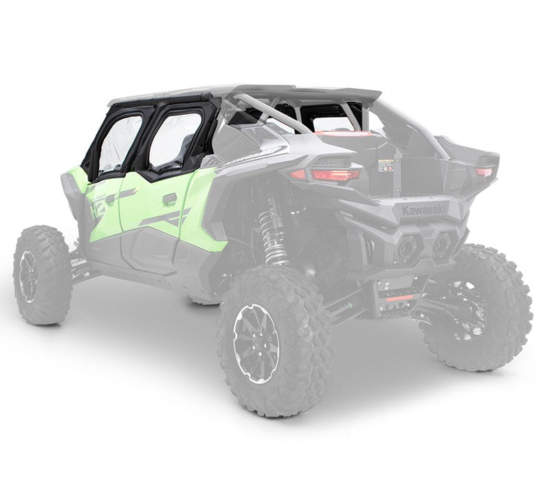 Kawasaki H2 Soft Upper Door Set – Weather-Resistant UTV Cab