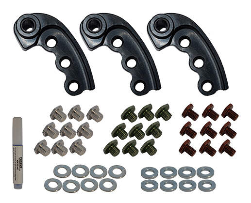 Rooster Weight Kit, Dirt, 50g-71g, Polaris RZR XP Factory Turbo