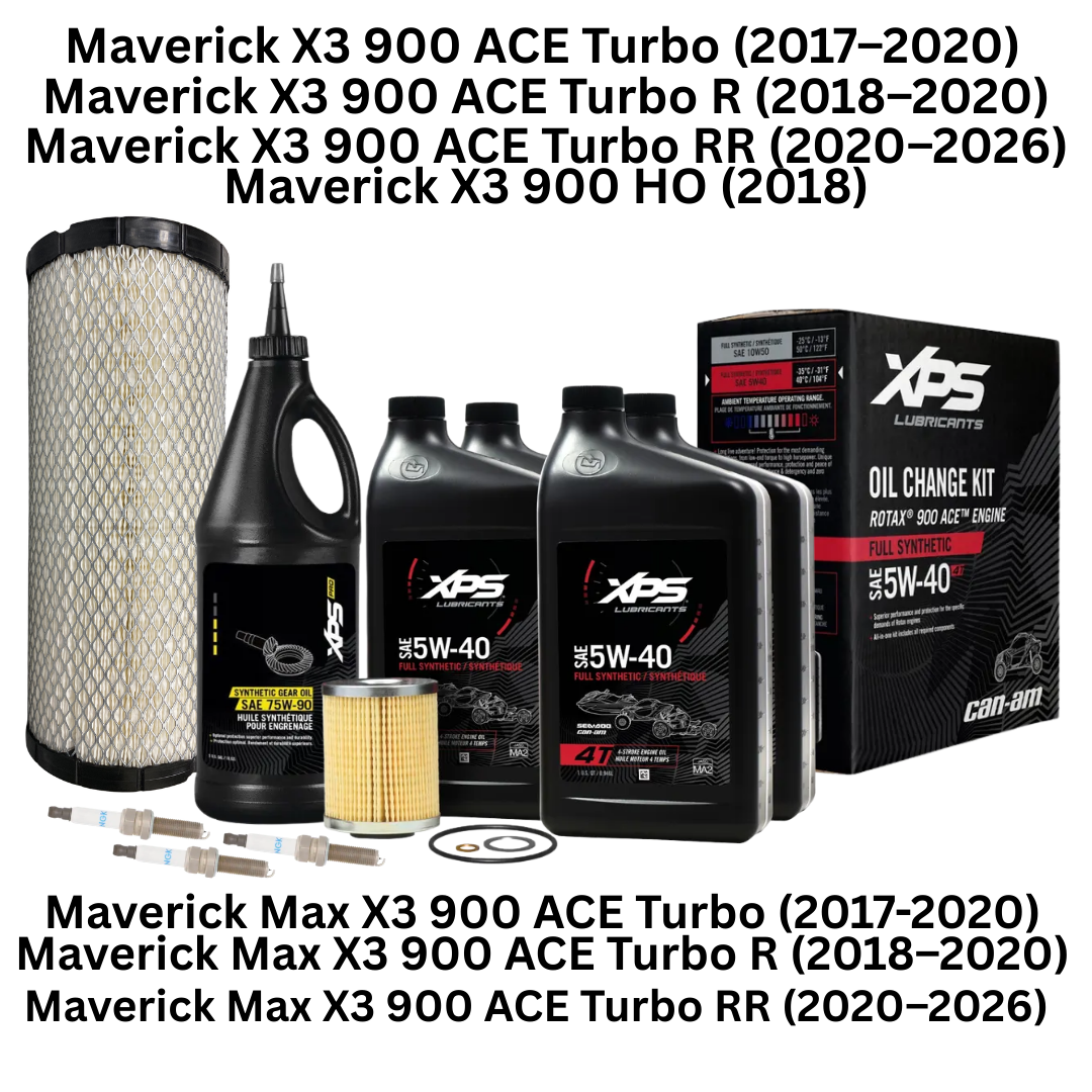 Oil Change & Maintenance Kit for Can-Am Maverick X3