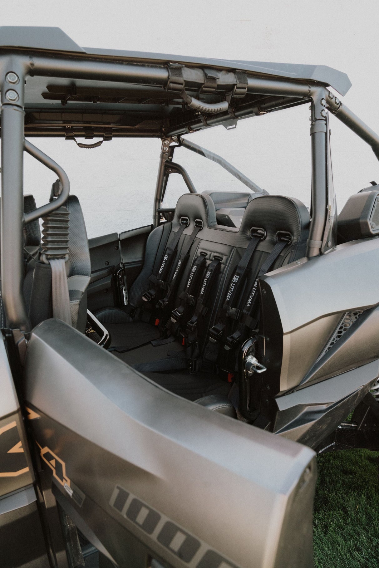 UTVMA KRX 4 Rear Bench Seat (2023–2025) w/ Harnesses
