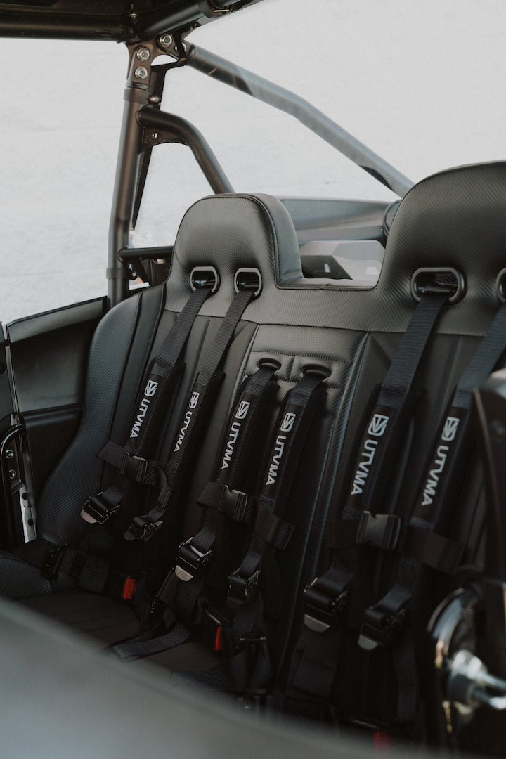 UTVMA KRX 4 Rear Bench Seat (2023–2025) w/ Harnesses