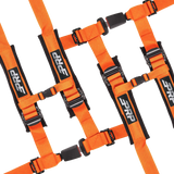 ORANGE PRP 4-point 2" Auto Latch Harness
