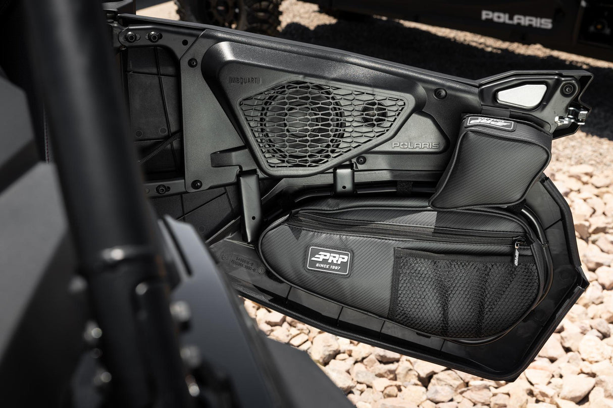 PRP UTV Protective Knee Pads for Polaris RZR with Door Speakers - Easy to Install, Designed for Off Road Protection, Includes 2 Pads (R/L)