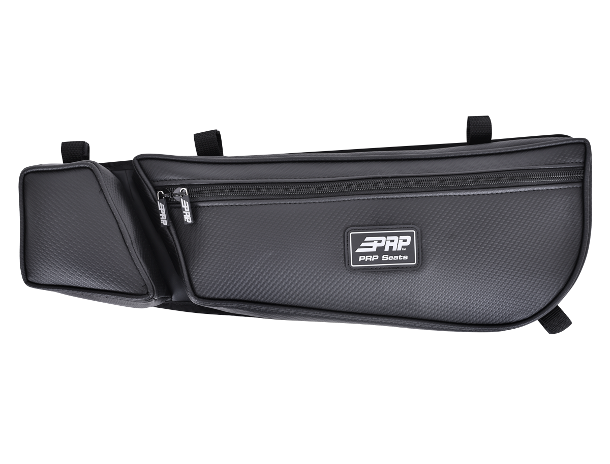 Front Door Bag with Knee Pad for Can-Am Maverick X3, Black (Pair)